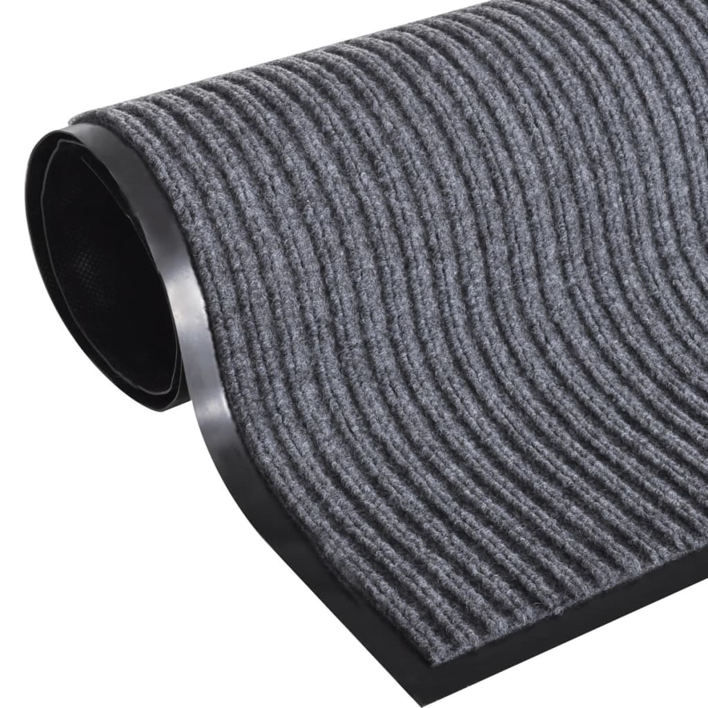 Otirač sivi 90 x 150 cm PVC