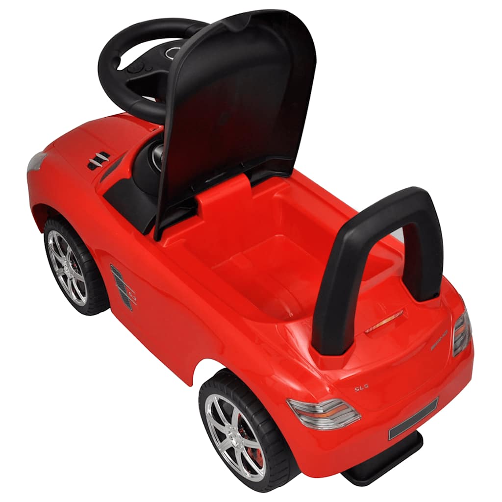 Dječji automobil na guranje crveni