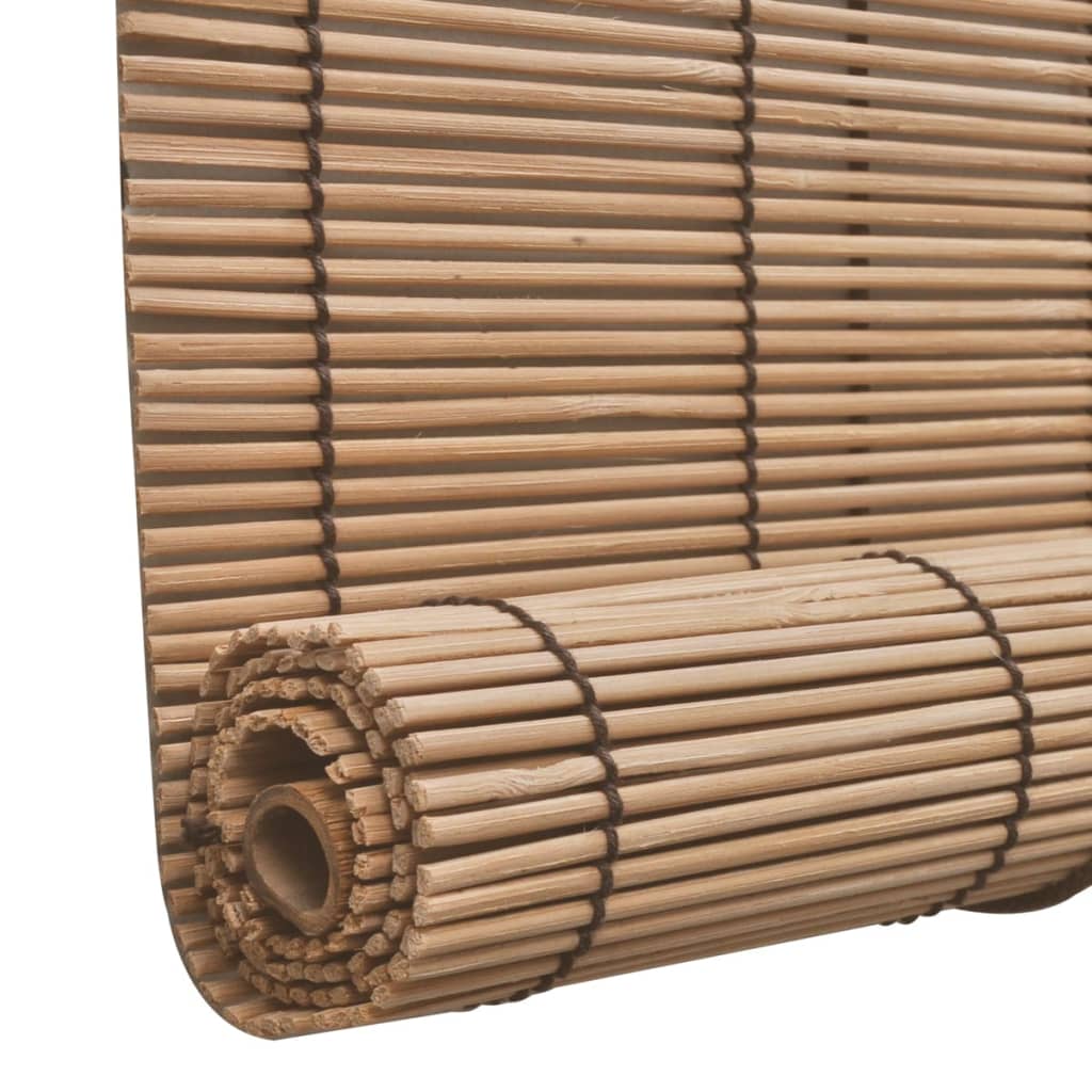 Smeđe rolete od bambusa 120 x 160 cm