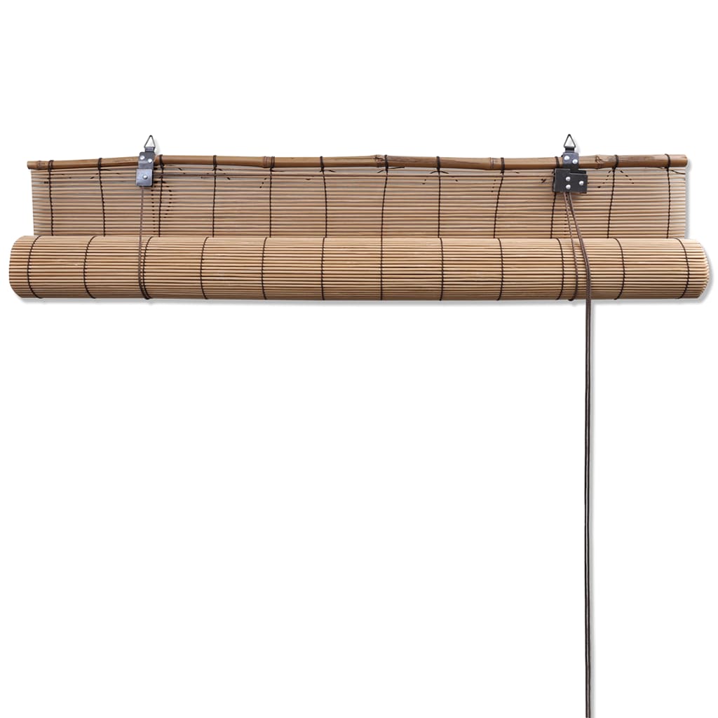 Smeđe rolete od bambusa 150 x 220 cm