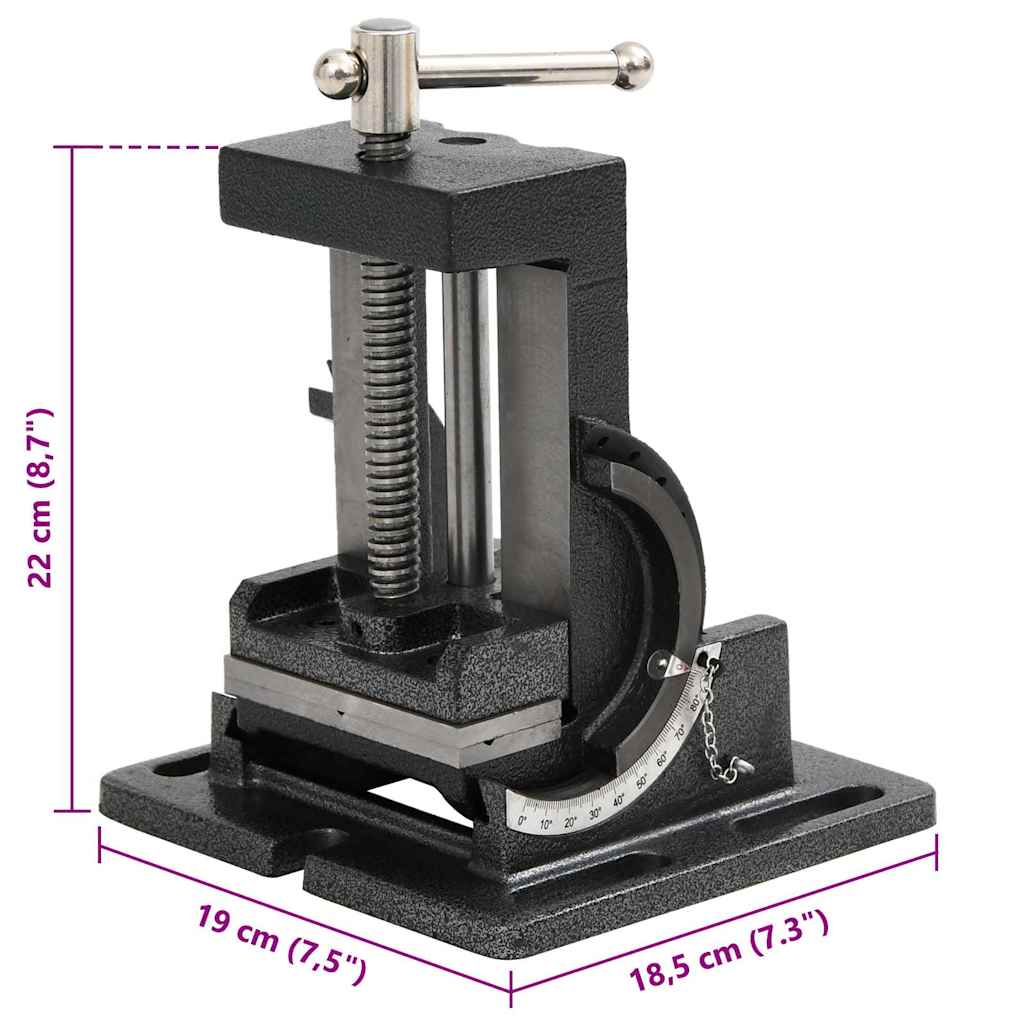 Ručna nagibna stega za bušilicu 110 mm