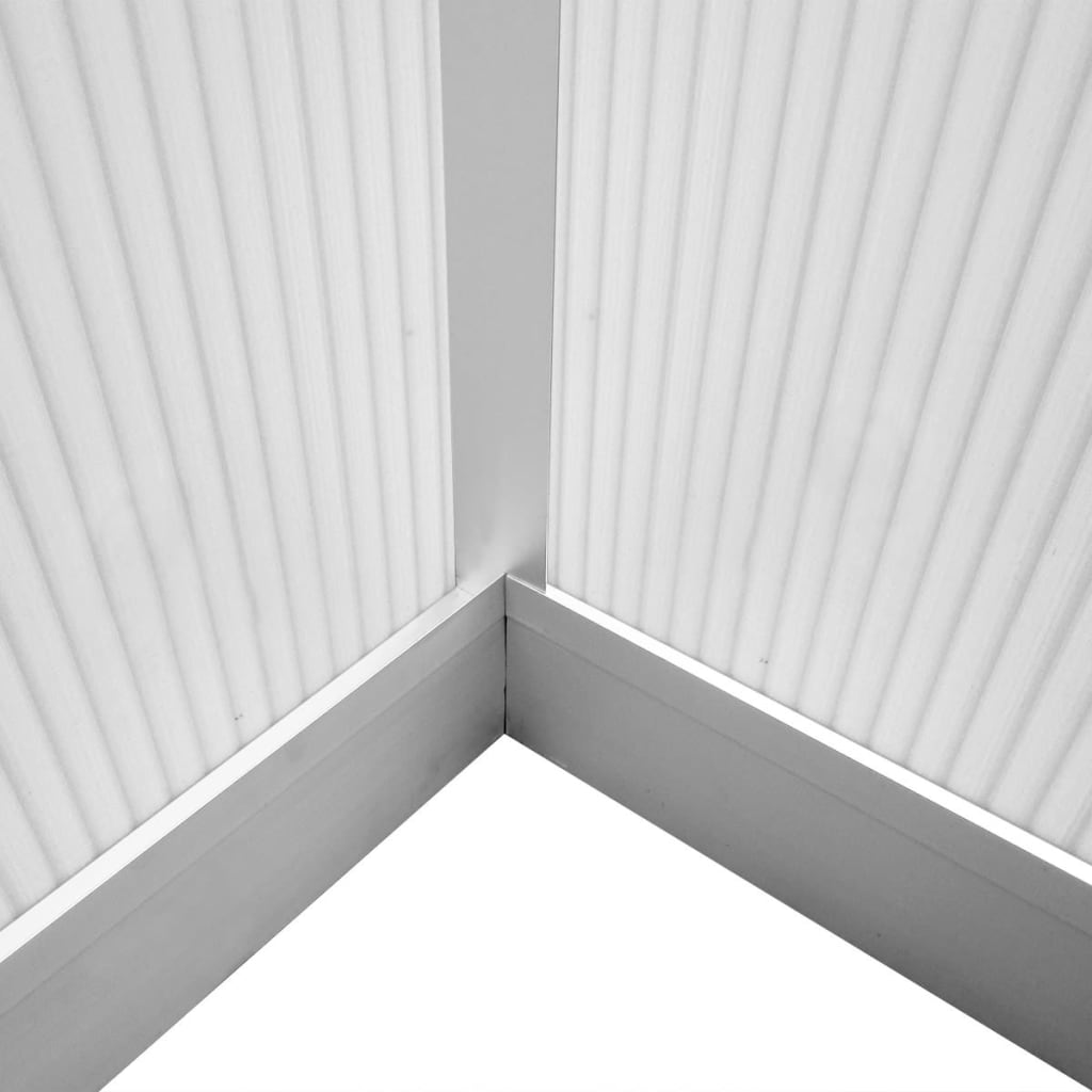 Staklenik od ojačanog aluminija s okvirom 4,6 m²