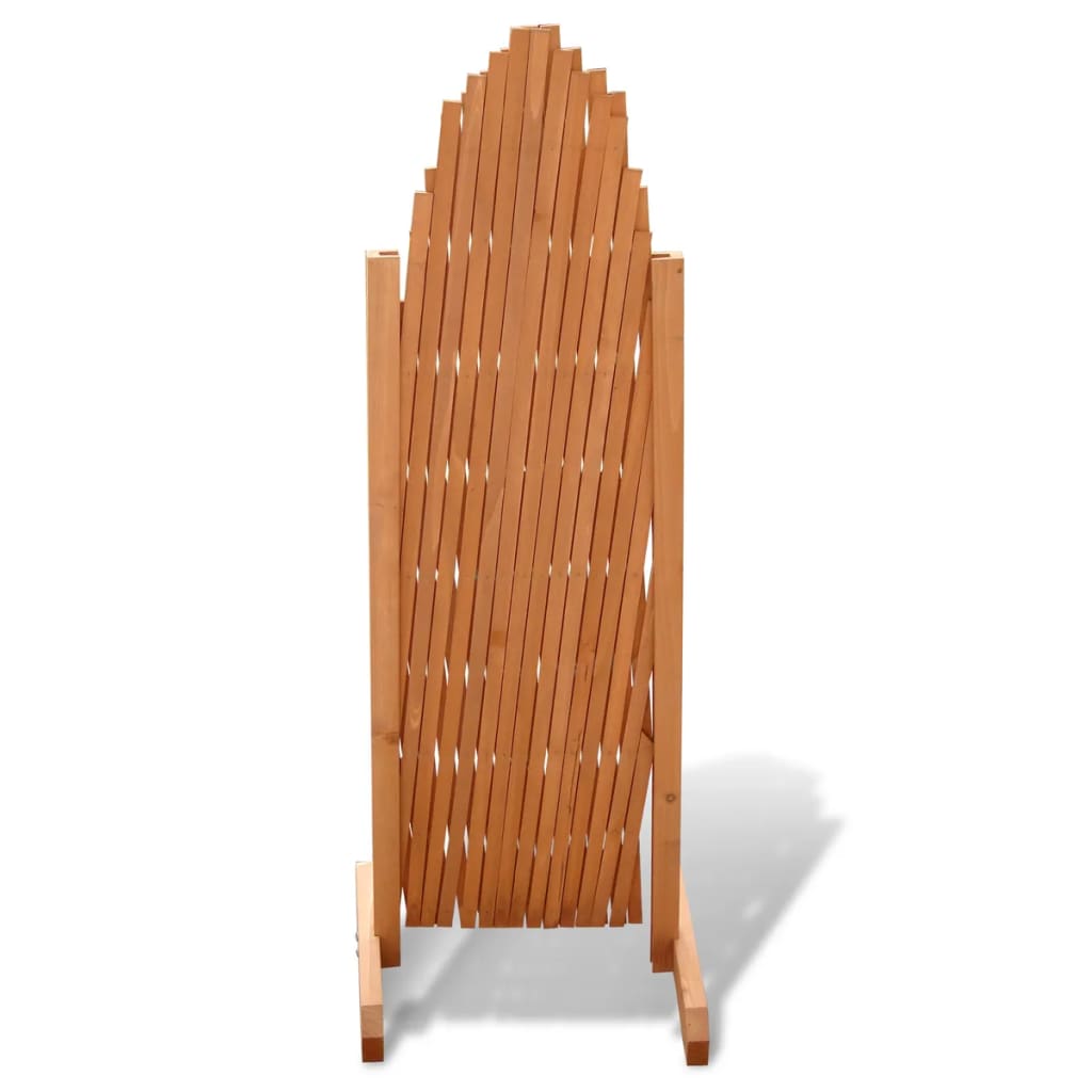 Rešetkasta ograda od masivnog drva 180 x 100 cm
