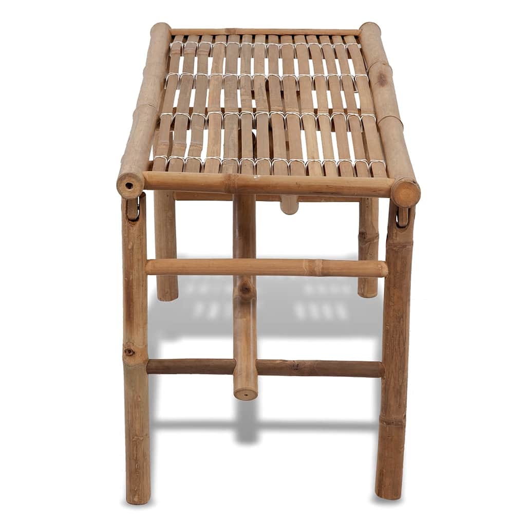 Sklopiva vrtna klupa 118 cm od bambusa
