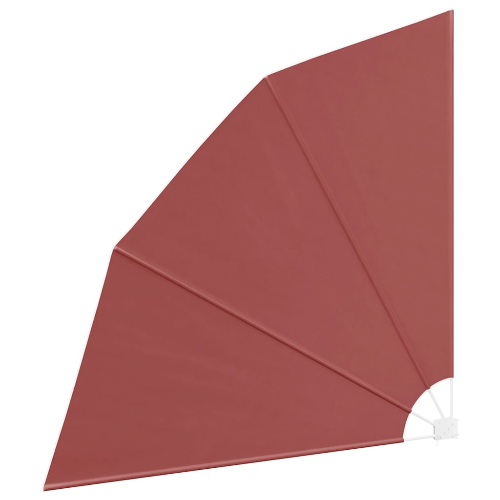 Sklopiva bočna tenda terakota 210 x 210 cm