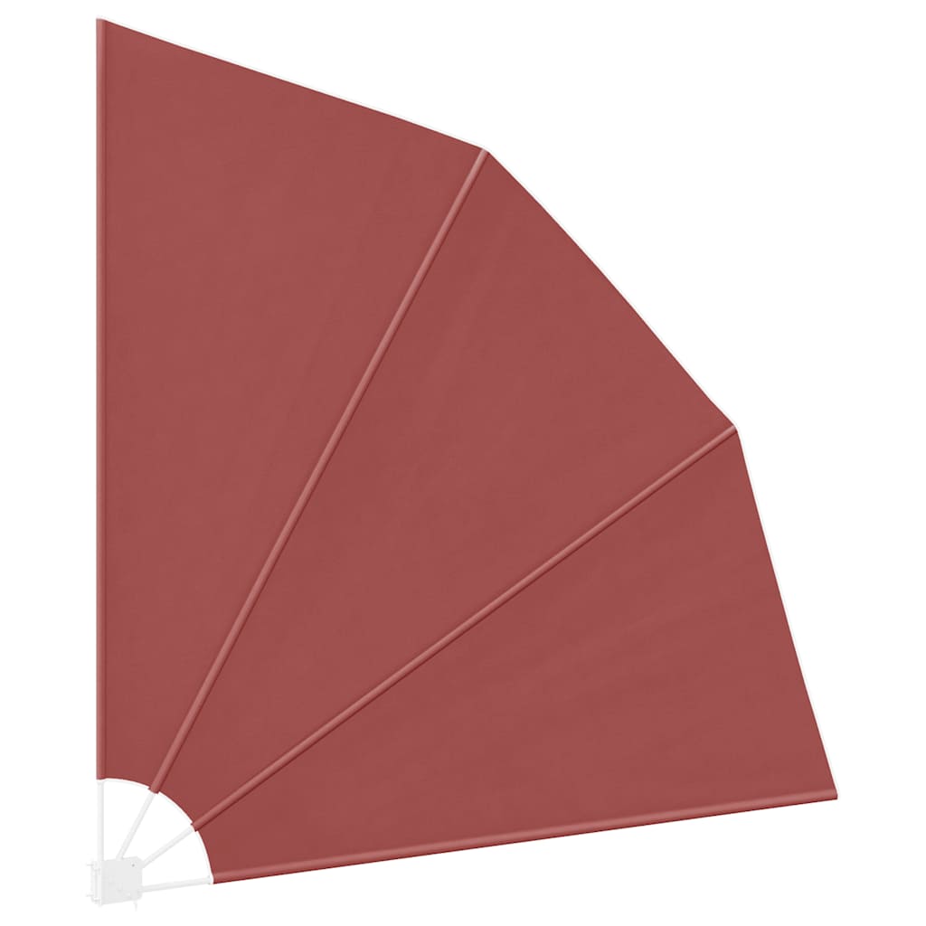 Sklopiva bočna tenda terakota 210 x 210 cm