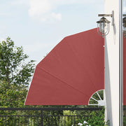 Sklopiva bočna tenda terakota 140 x 140 cm