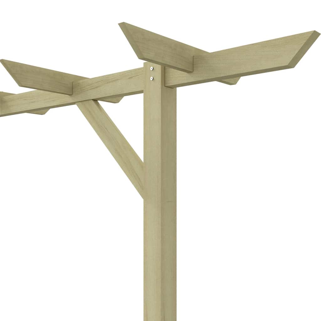 Vrtna pergola 205 x 40 x 203 cm drvena