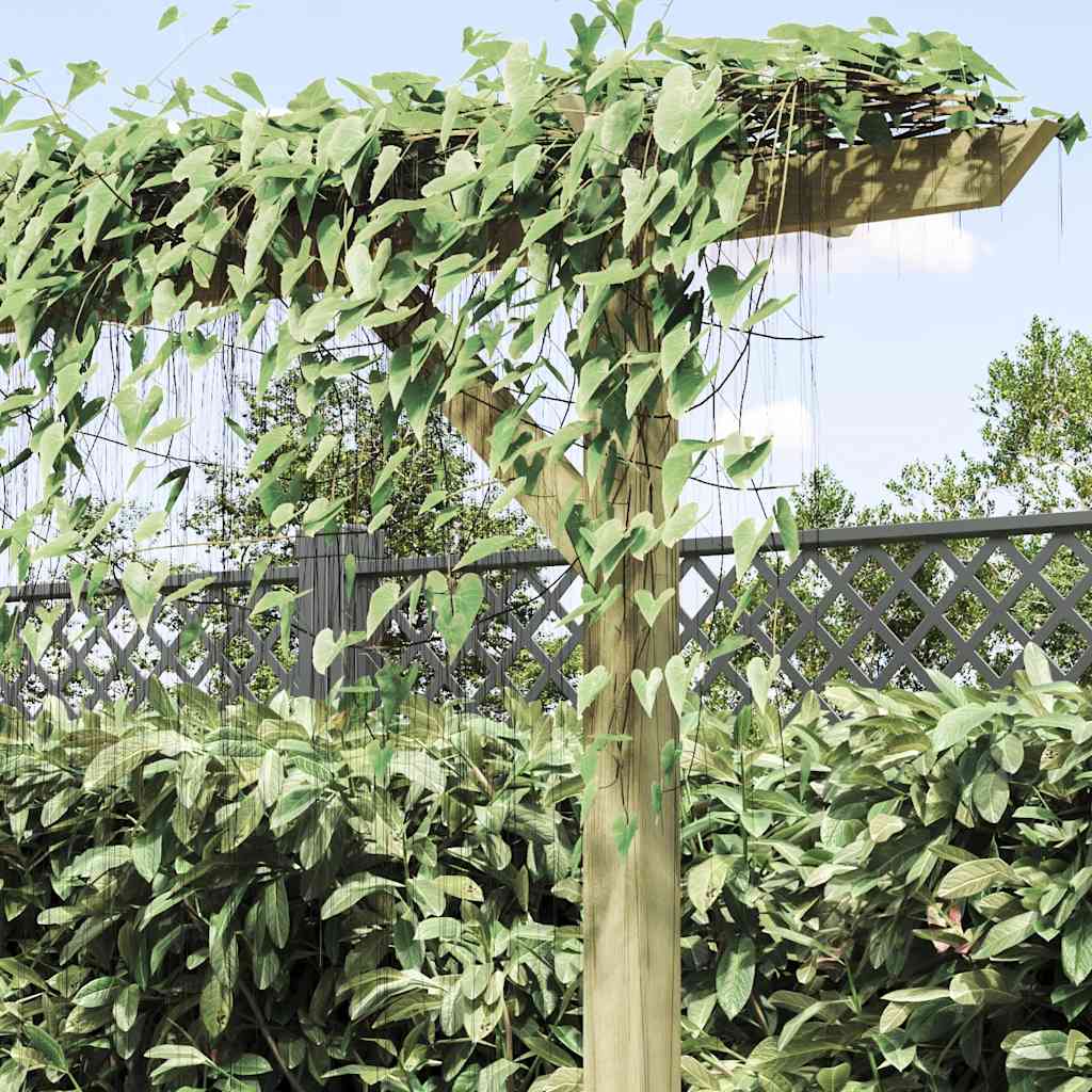 Vrtna pergola 410 x 40 x 203 cm drvena