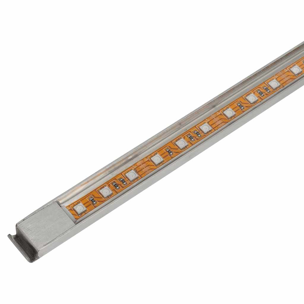 Pravokutna fontana za bazen s LED svjetlom nehrđajući čelik 30 cm