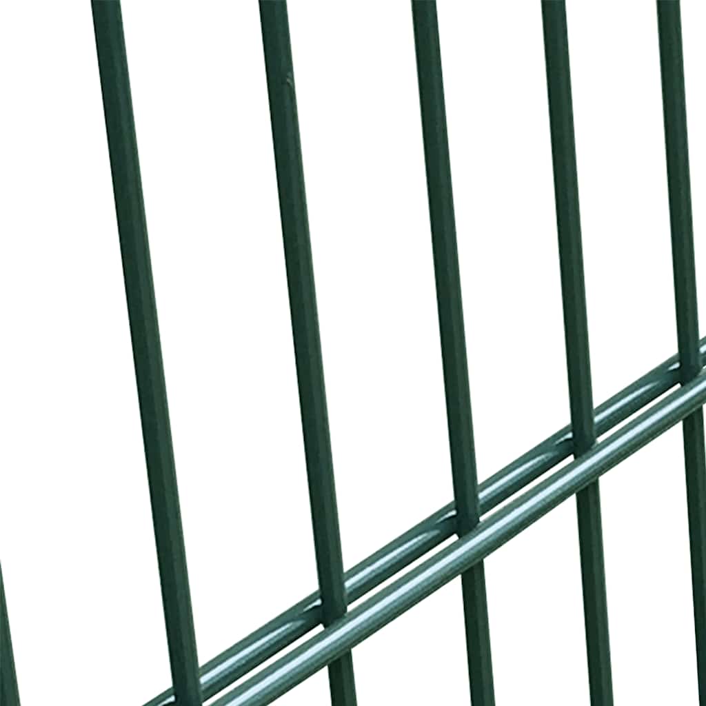 2D Vrata za Ogradu (Jednostruka) Zelena 100x180 cm