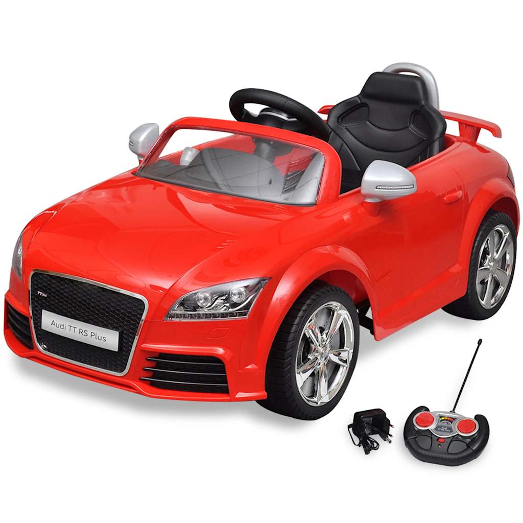 Dječji Autić Audi TT RS s Daljinskim Upravljanjem Crveni
