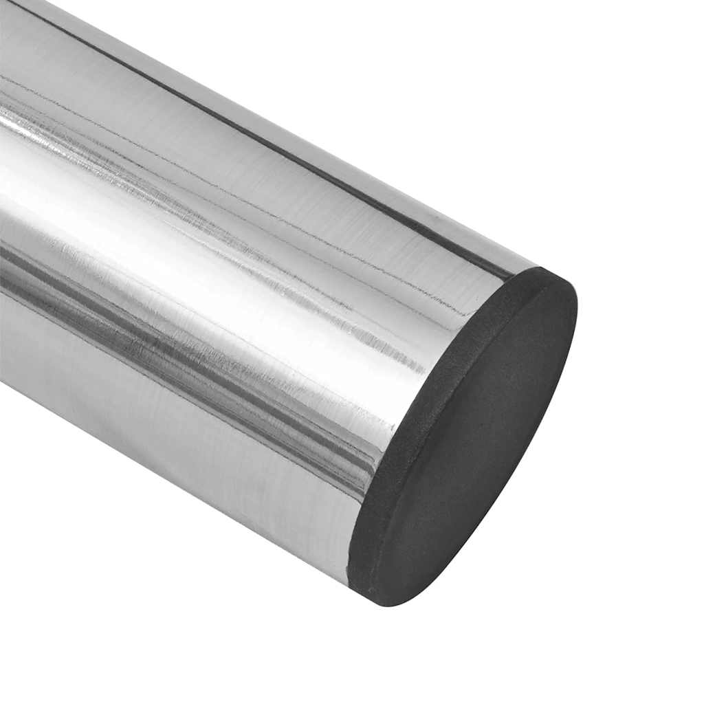 2 Teleskopske Noge za Stol Nehrđajući čelik 710 mm-1100 mm