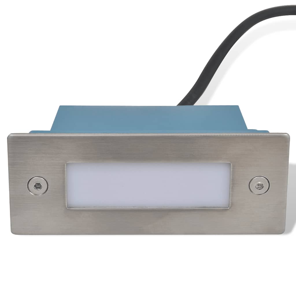2 LED ugradbena svjetla za stepenice 44 x 111 x 56 mm