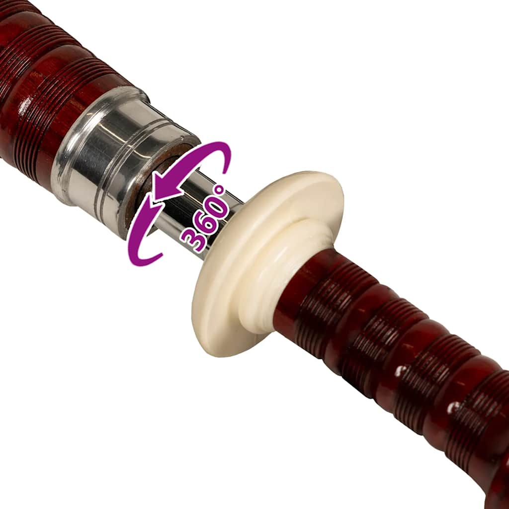 Škotske velike gorske gajde zeleno-crni tartan watch