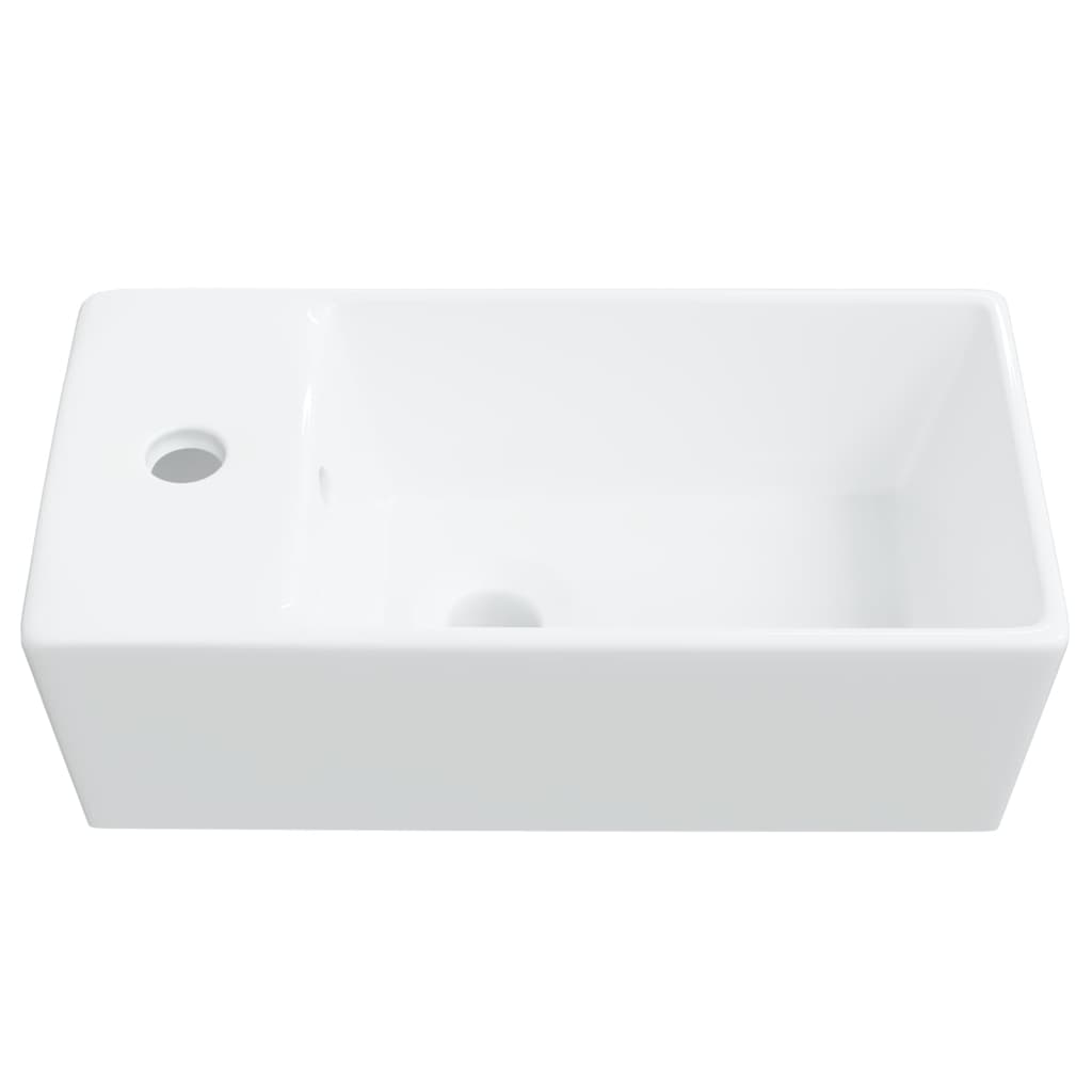 Umivaonik bijeli 48 x 25 x 15 cm keramički