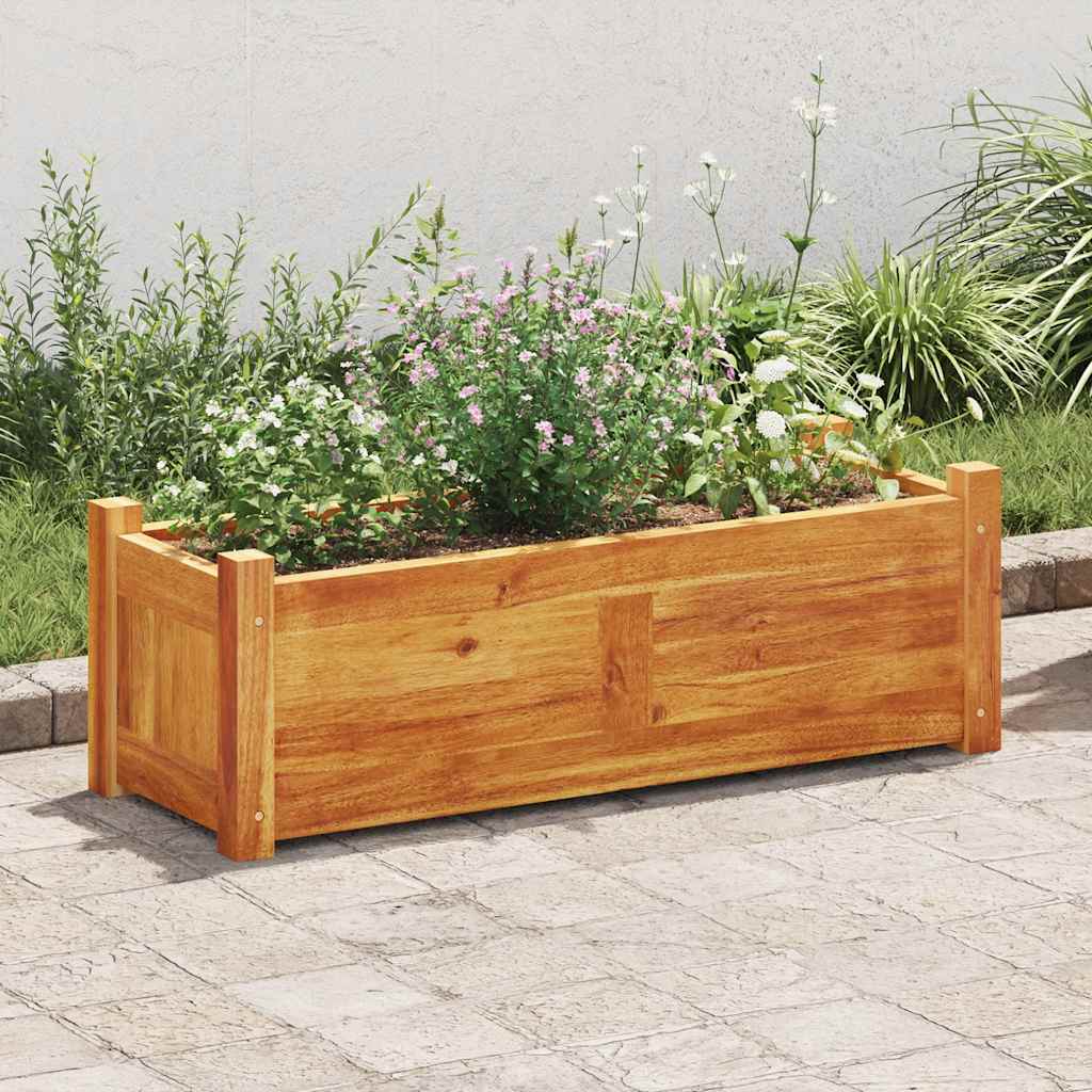 Vrtna sadilica od Bagremovog drveta 76x27,6x25 cm