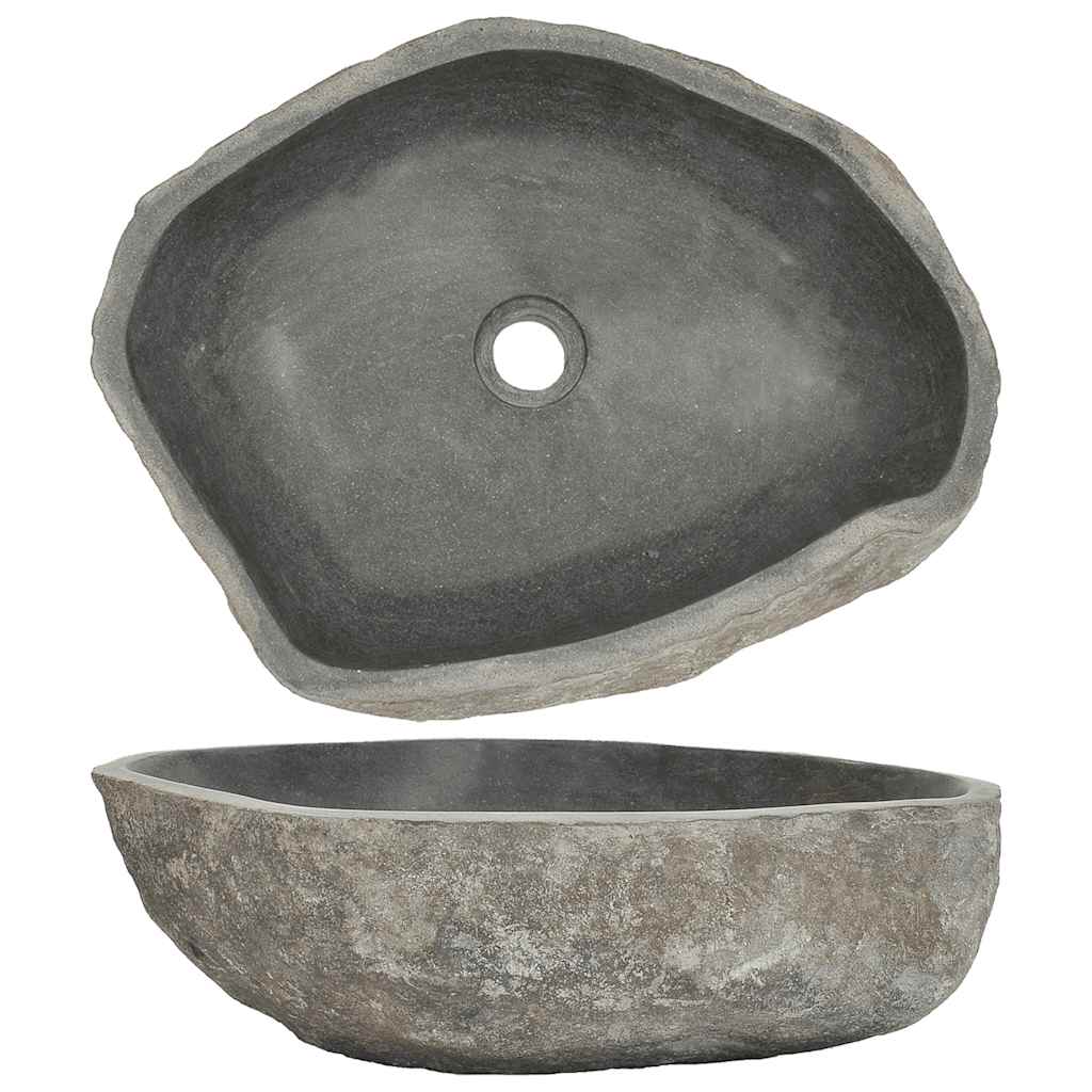 Umivaonik od riječnog kamena ovalni (45 - 53) x (34 - 41) cm