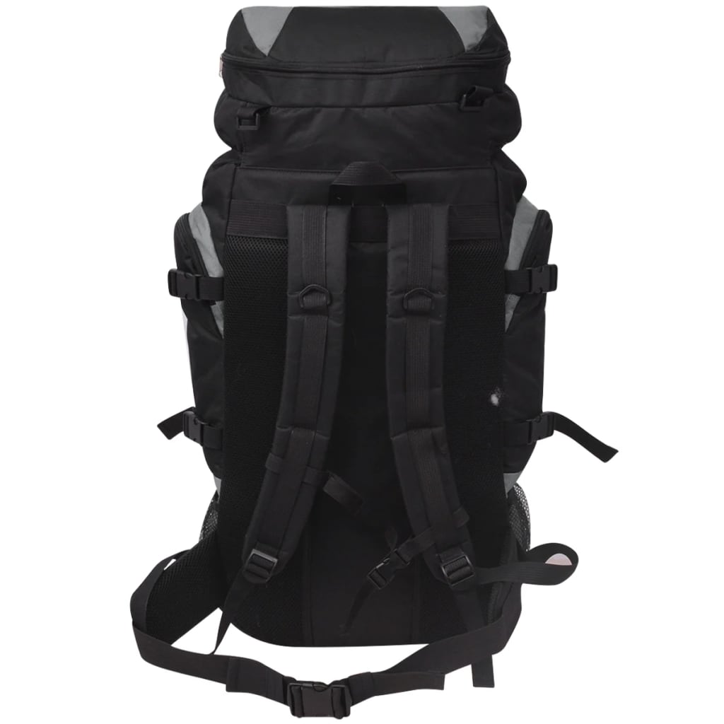 Ruksak za planinarenje XXL 75 L crno-sivi