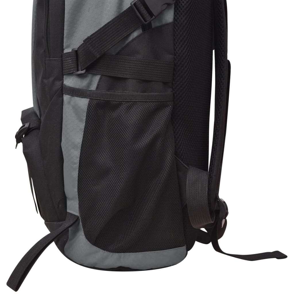 Ruksak za planinarenje 40 L crno-sivi
