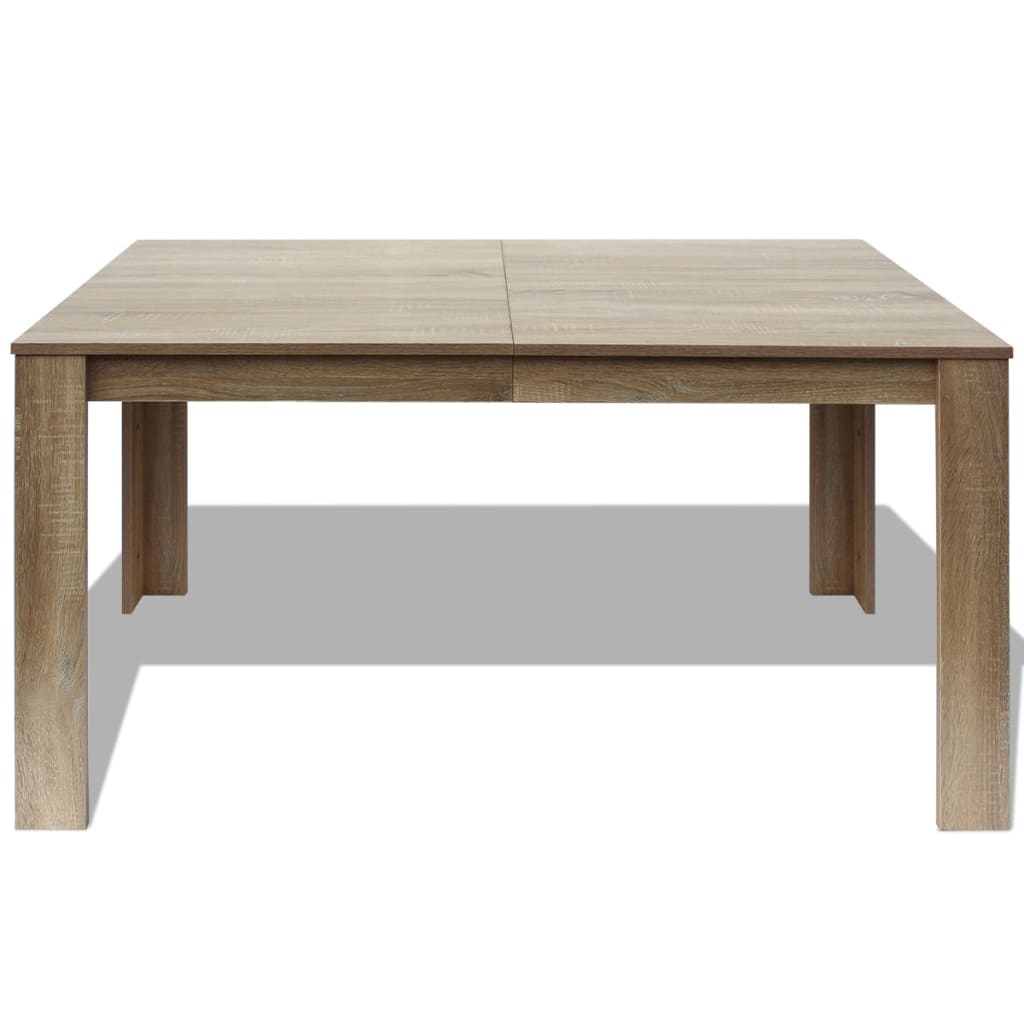Blagovaonski stol 140 x 80 x 75 cm boja hrasta