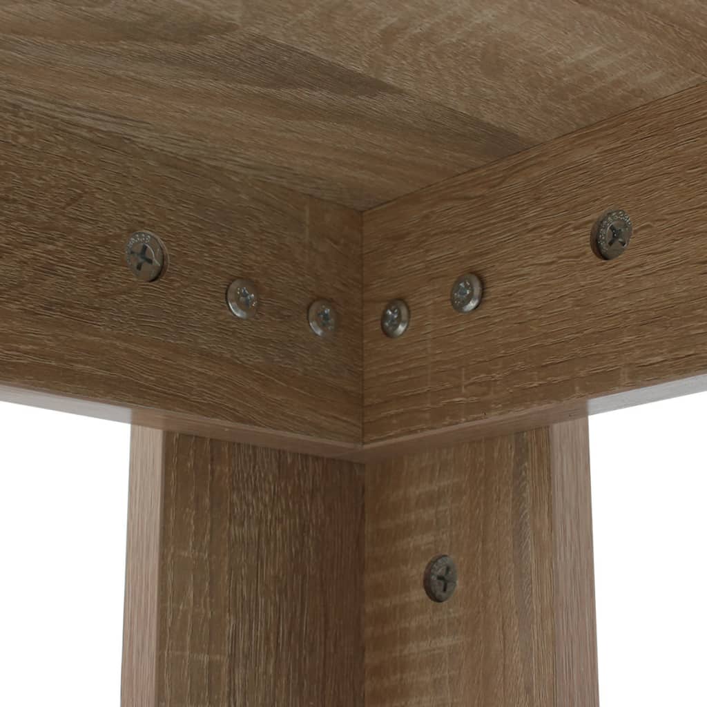 Blagovaonski stol 140 x 80 x 75 cm boja hrasta