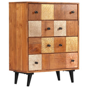Komoda od masivnog bagremovog drva 60 x 30 x 75 cm