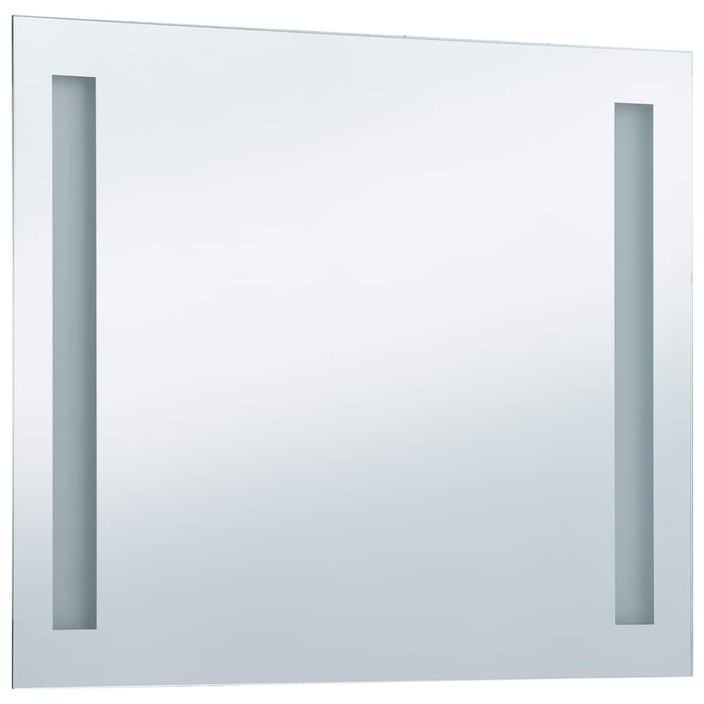 Kupaonsko LED zidno ogledalo 80 x 60 cm