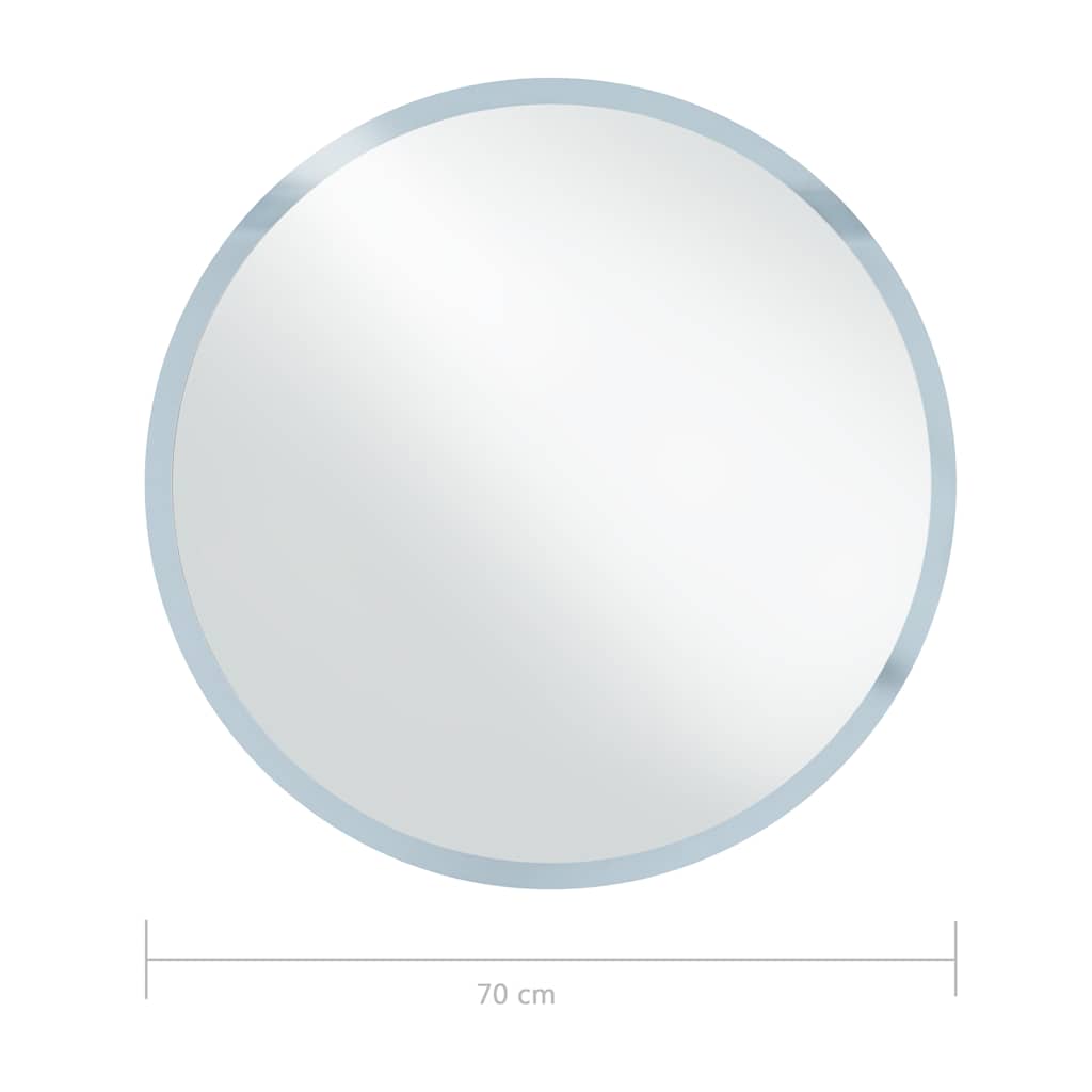 Kupaonsko LED ogledalo 70 cm