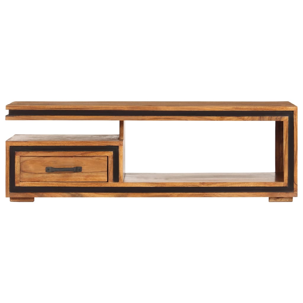 Stolić za kavu 100 x 45 x 33 cm od masivnog bagremovog drva