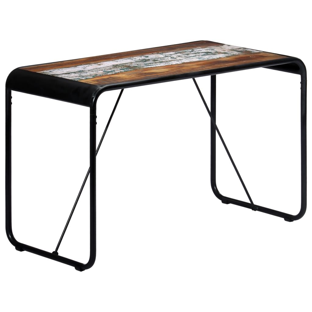 Blagovaonski stol od masivnog obnovljenog drva 118 x 60 x 76 cm