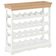 Ormarić za vino bijeli 70 x 22,5 x 70,5 cm MDF