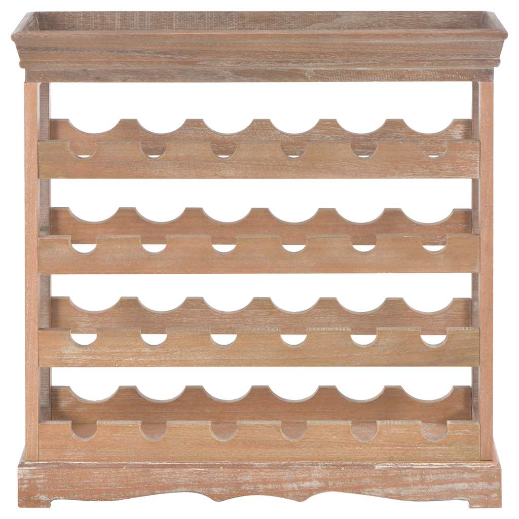 Ormarić za vino smeđi 70 x 22,5 x 70,5 cm MDF