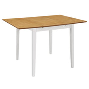 Produživi blagovaonski stol bijeli (80 - 120) x 80 x 74 cm MDF