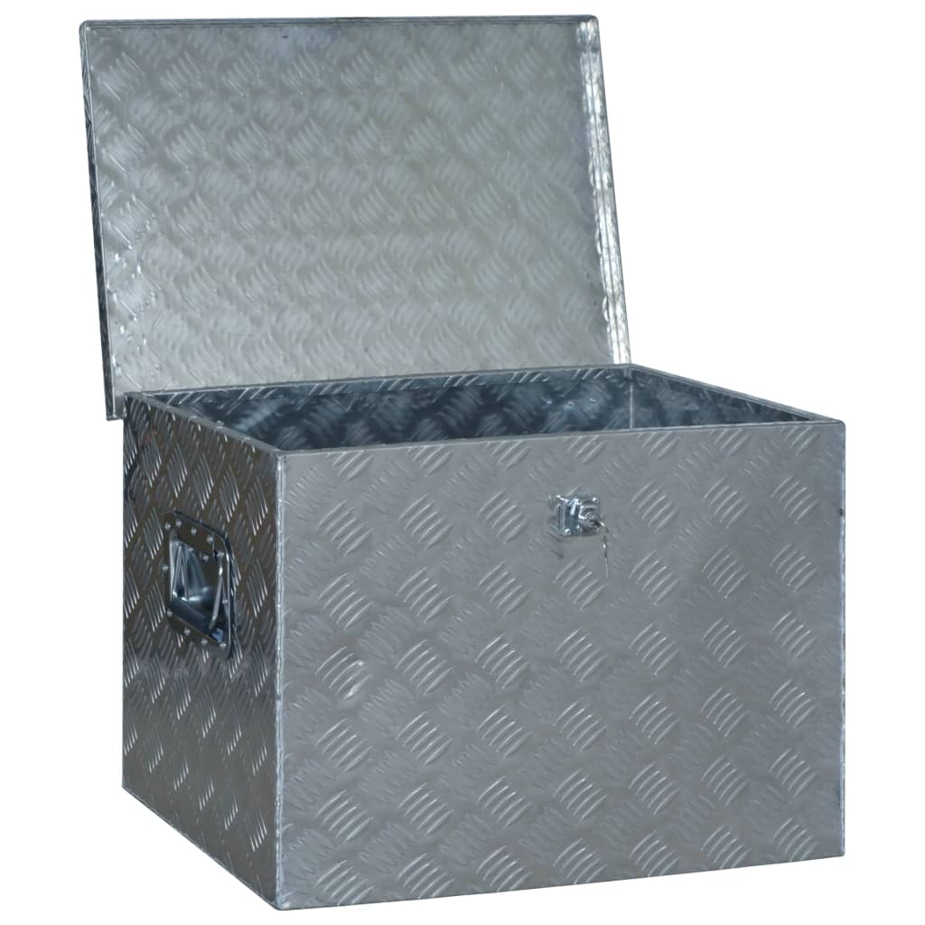 Aluminijska kutija 610 x 430 x 455 mm srebrna