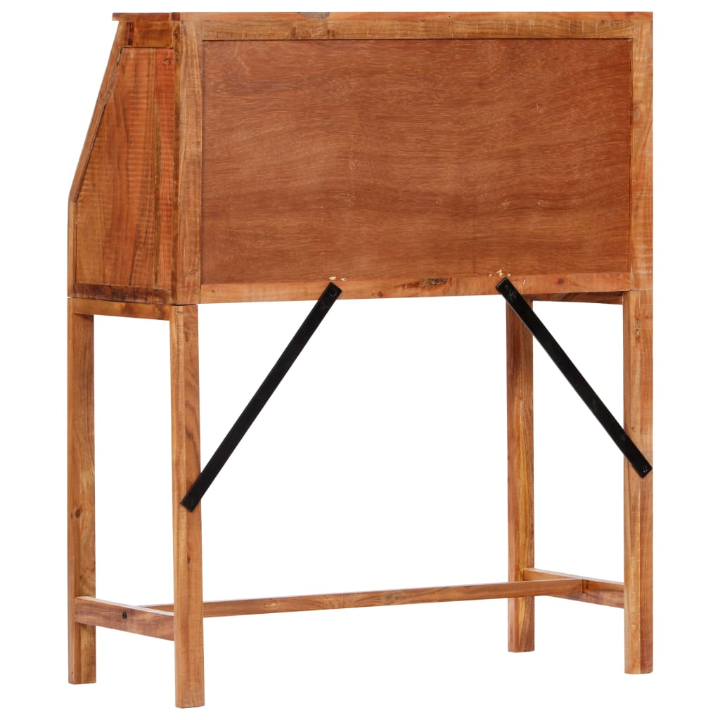 Pisaći stol od masivnog bagremovog drva 90 x 40 x 107 cm