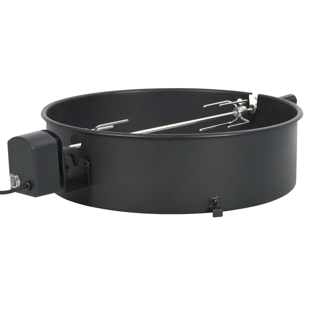 Set za obruč za ražanj 57 cm crni