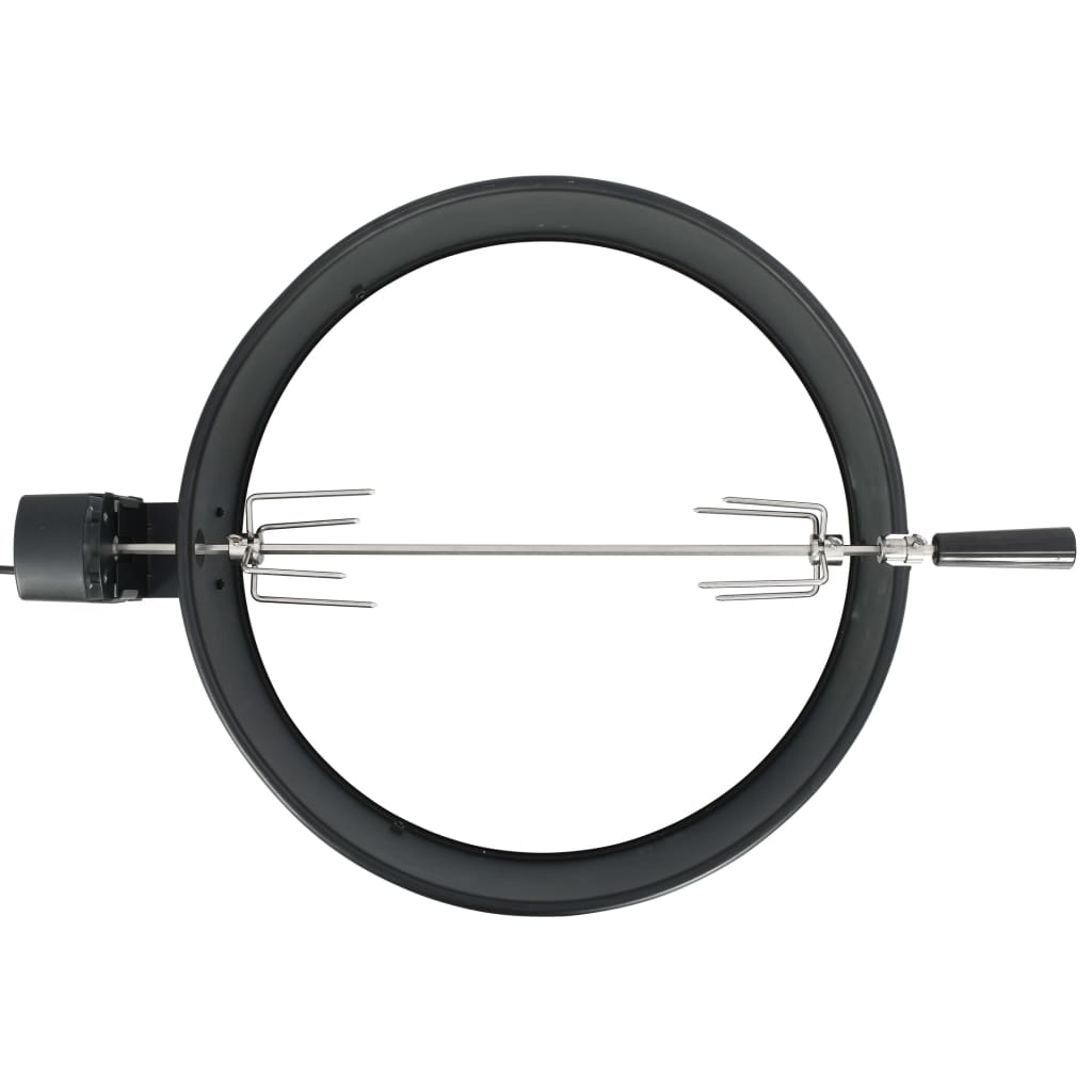 Set za obruč za ražanj 57 cm crni