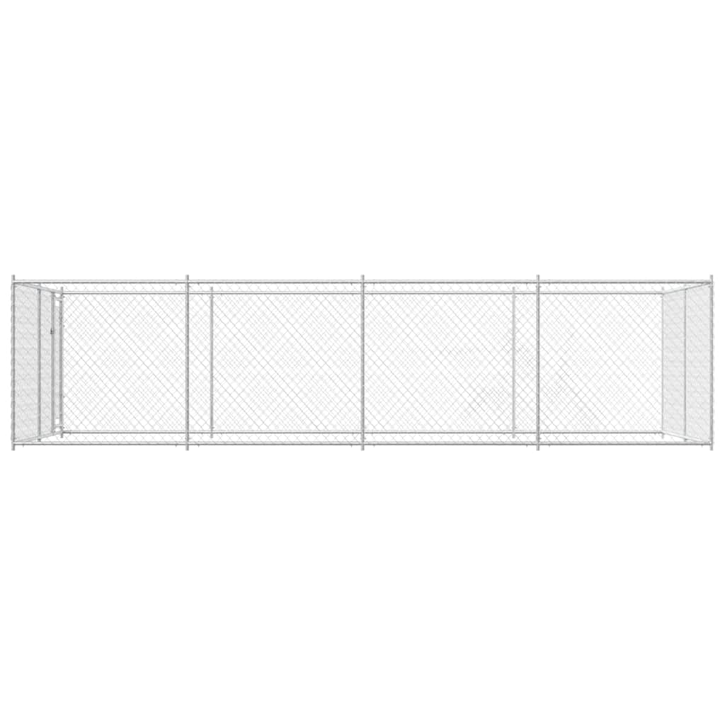 Vanjski kavez za pse 7,6 x 3,8 x 1,9 m