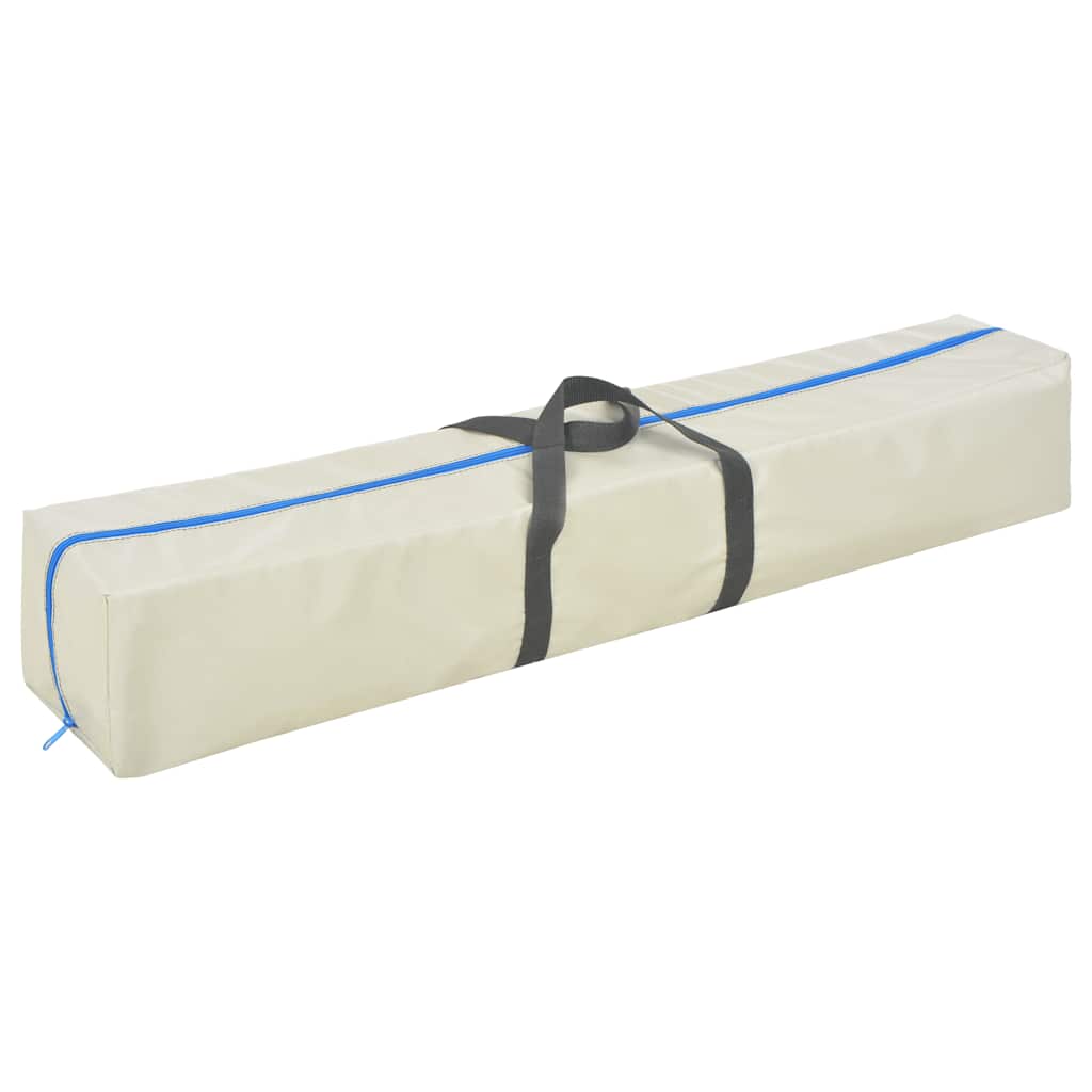 Strunjača na napuhavanje s crpkom 400 x 100 x 10 cm PVC plava