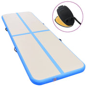 Strunjača na napuhavanje s crpkom 600 x 100 x 10 cm PVC plava