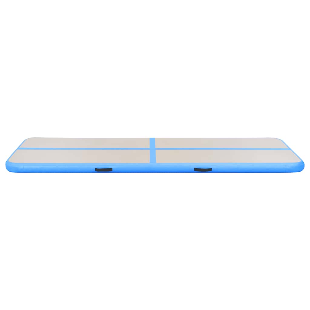 Strunjača na napuhavanje s crpkom 600 x 100 x 10 cm PVC plava