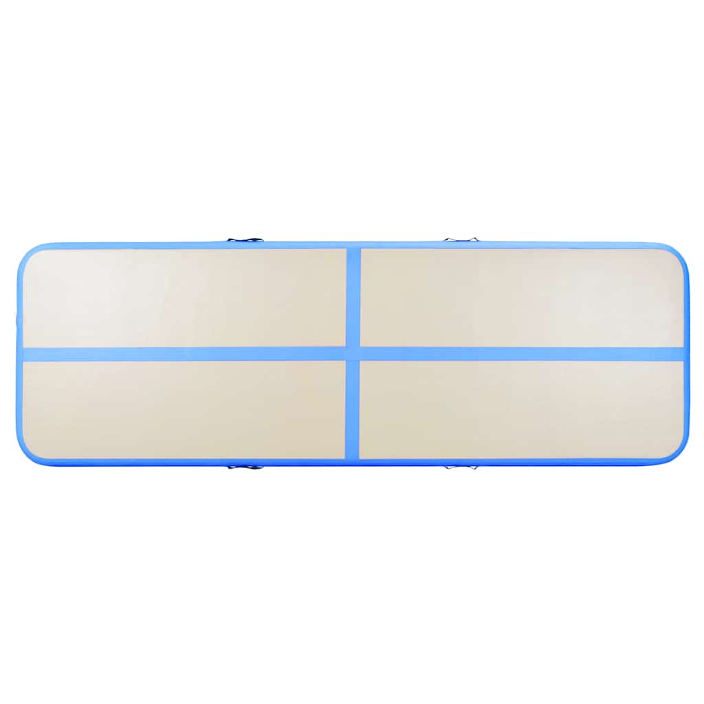 Strunjača na napuhavanje s crpkom 700 x 100 x 10 cm PVC plava