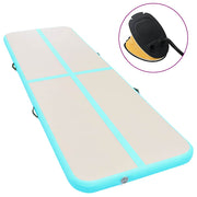 Strunjača na napuhavanje s crpkom 700 x 100 x 10 cm PVC zelena