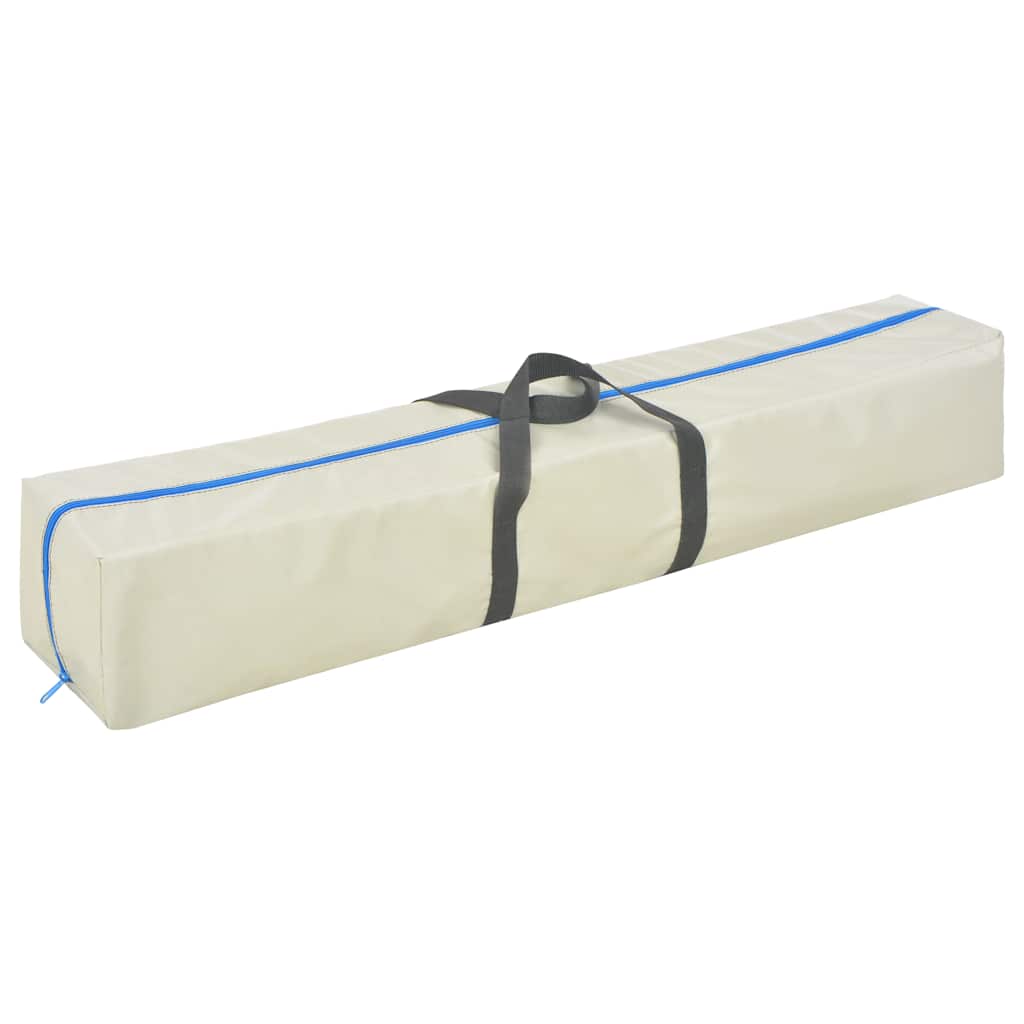 Strunjača na napuhavanje s crpkom 800 x 100 x 10 cm PVC zelena