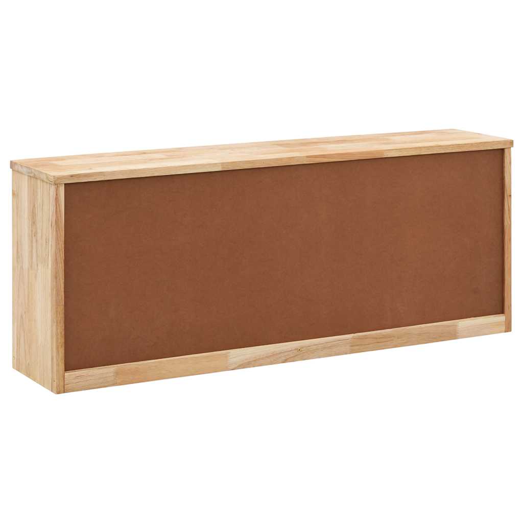 Klupa za pohranu cipela od masivne orahovine 94 x 20 x 38 cm