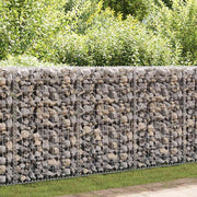Gabionski zid s poklopcima od pocinčanog čelika 600 x 30 x 100 cm