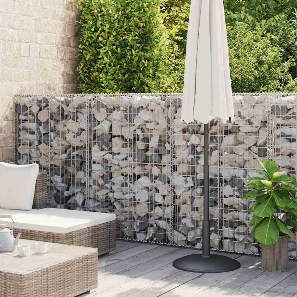 Gabionski zid s poklopcima od pocinčanog čelika 900 x 50 x 150 cm