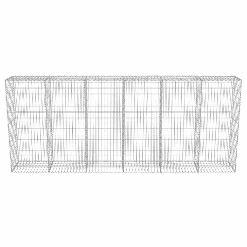 Gabionski zid s poklopcima od pocinčanog čelika 300 x 50 x 150 cm