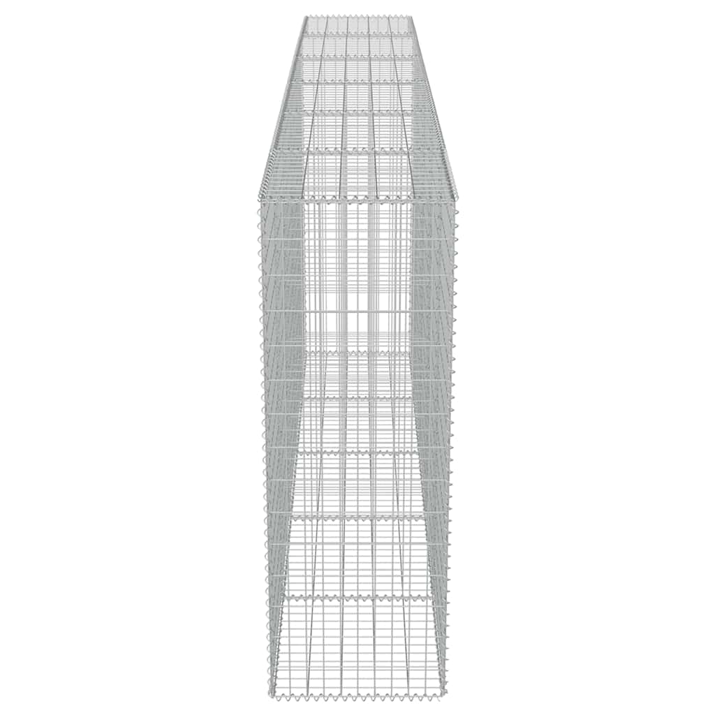 Gabionski zid s poklopcima od pocinčanog čelika 300 x 50 x 150 cm